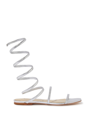 Celeste Ankle Spiral Sandals